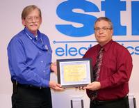 Mel Scott. After 17 years of dedicated service to STI Electronics.
